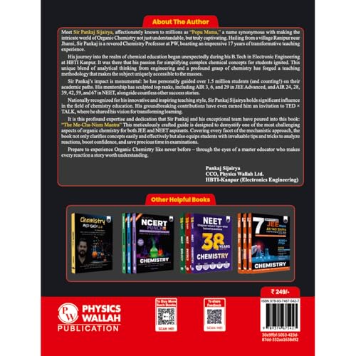 PW The Mechanism Mantra For NEET, JEE Main, JEE Advanced and Olympiads By Pankaj Sir (Popu Mama) For 2026 Exams l Reaction Mechanisms, Name Reactions and Reagents