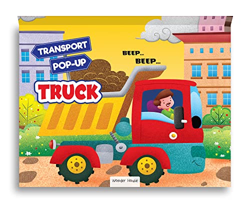 Pop-Up Transport - Truck - Gorgeously Illustrated Pop-Up Book For Children - Learn About The World Of Trucks And What All They Do