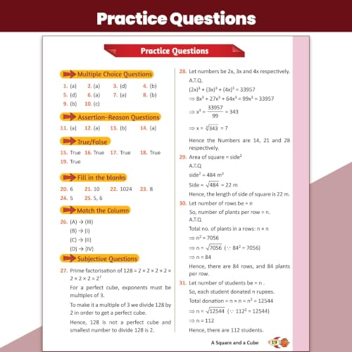PW Concept & Question Bank Class 8 New NCERT Mathematics (Ganita Prakash I & II) Book for 2026 Exams| NCERT Based Theory & Questions with Solutions | Chapter-wise Practice Questions