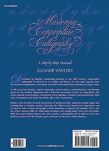 Mastering Copperplate Calligraphy