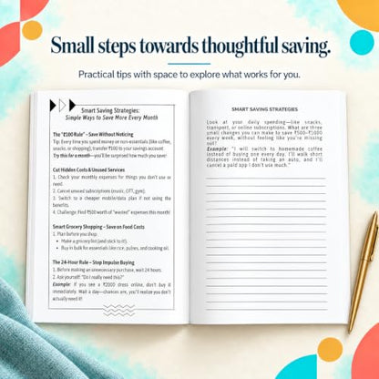 Your Financial Planner and Journal (205 Pages) | Budgeting, Saving, Investing, Debt Tracking, and Money Mindset Tool for Beginners: Learn Money Basics. Plan Simply. One Step at a Time