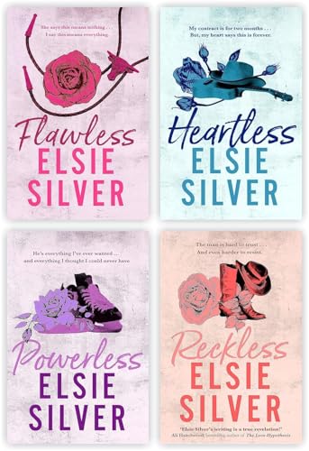 Flawless + Heartless + Powerless + Reckless Comboo Book With Free Double Side Printed Bookmark [Paperback]