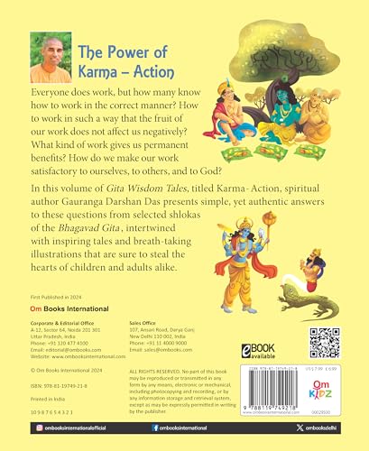 Gita Wisdom Tales for Children: Karma & Action Inspiring Stories from the Bhagavad Gita for Kids | Stories on Dharma, Devotion & Truth | Moral Lessons ... Reading | Spiritual Stories - Large Print