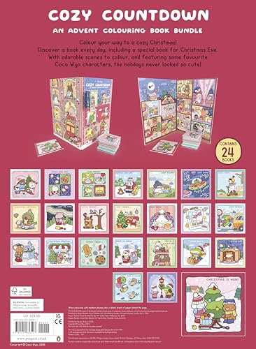 Coco Wyo: Cozy Countdown - An Advent Colouring Book Bundle