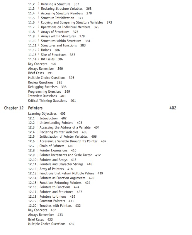 Programming in ANSI C | 9th Edition | Balagurusamy