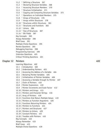 Programming in ANSI C | 9th Edition | Balagurusamy