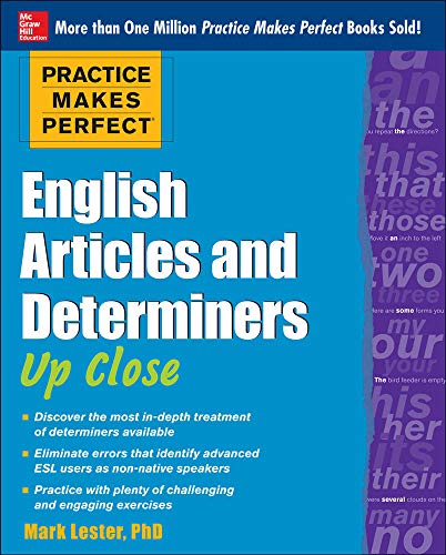 Practice Makes Perfect English Articles & Determi book cover