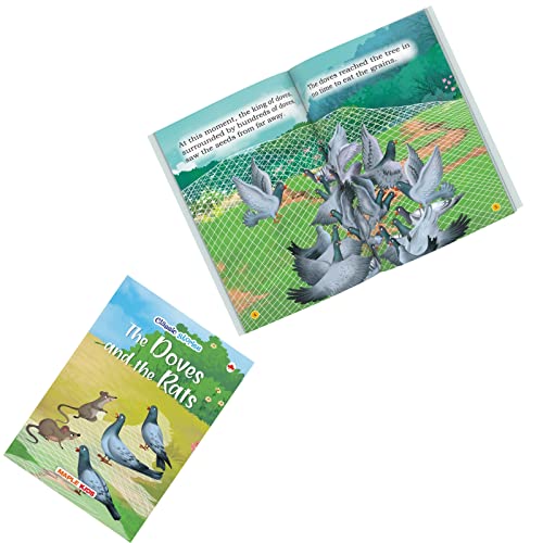 Story Books for Kids - Classic Stories (Illustrated) (Set of 10 Books) - Moral Stories - English Short Stories with Colourful Pictures - Bedtime Children Story Book - 3 Years to 10 Years Old Children - Read Aloud to Infants, Toddlers