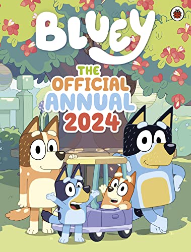 Bluey: The Official Bluey Annual 2024 book cover