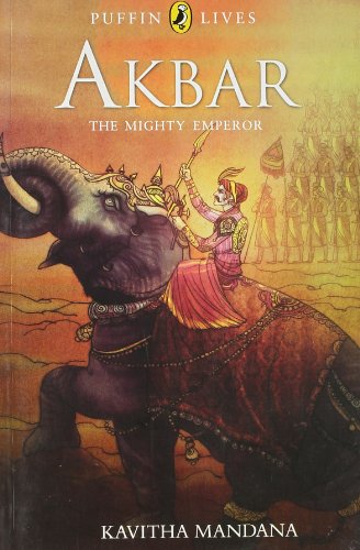 Puffin Lives : Akbar book cover