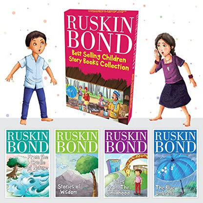 Ruskin Bond - Best Selling Children Story Books Collection (Set of 4 Books)