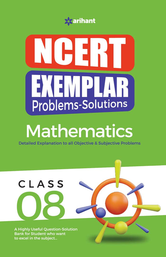 NCERT Exemplar - Mathematics 8th book cover