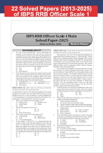Disha 43 IBPS RRB Officer Scale 1 & Office Assistant Prelim & Main Previous Year-wise Solved Papers (2013 - 2025) 7th Edition | PYQs