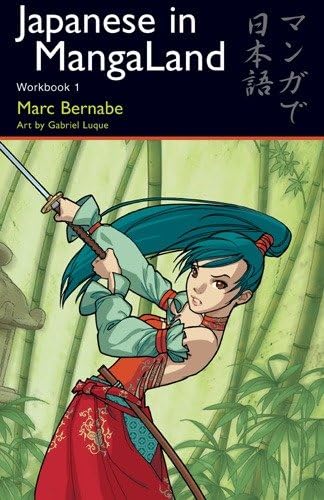 Japanese in Mangaland: Workbook 1 book cover