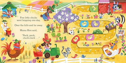 Five Little Chicks (Slide and Count 6): Slide, Sing and Count!