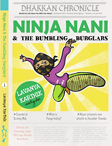 Ninja Nani and the Bumbling Burglars book cover