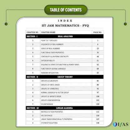 IIT JAM Mathematics PYQ Book 2027 | 22 Years' Previous Year Solved Papers (2005 to 2026) with Solutions | Topicwise & Chapterwise Sorted | Useful for IIT JAM, CUET PG & MSc Mathematics Entrance Exams