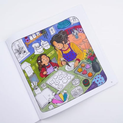 The Hummingbird Cozy Moments: A Cozy Coloring Book for All Ages Featuring Family, Friendship, Mother-Daughter Scenes, Hygge, Slow Living & Heartwarming Everyday Rituals (Cozy Travel Book Series)