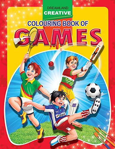 Creative Colouring Book - Games book cover