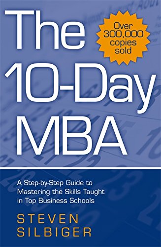 10-DAY MBA (UPDATED VERSION) by Steven Silbiger book cover