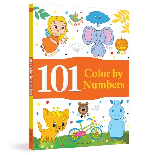 101 Color by Numbers: Fun Activity Book for Children | Learn Number Recognition & Color Matching | Ages 4–7 | Hours of Creative Learning Fun