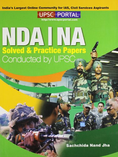 National Defence Academy, Navel Academy Exam Solved & Practice Papers book cover