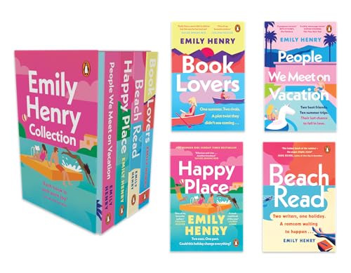 Emily Henry Book Boxset: Beach Read, People We Meet on Vacation, Book Lovers & Funny Story | Contemporary Romance, Friends to Lovers & Slow-Burn Love Stories