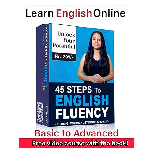English Warrior – 90-Day English Speaking Course | Master Fluent English in Just 90 Days | Practical Spoken English Book with Free Video Course | By Vidushi Kaushik, Ocean English Academy