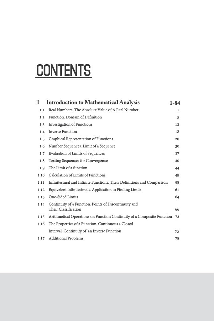Arihant Classic Texts Series Problems in Calculus of One Variable by IA Maron | Calculus Book for JEE Advanced, Engineering Entrance, Olympiads and Competitive Exams 2025