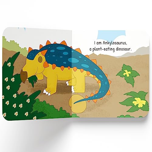 Ankylosaurus – My First Dino Board Book: Illustrated Dinosaur Picture Book for Kids | Learn Fun Facts About the Dinosaurs with Bright Artwork & Simple Text | Sturdy Board Book for Toddlers & Preschoolers | Ages 2–5 Years