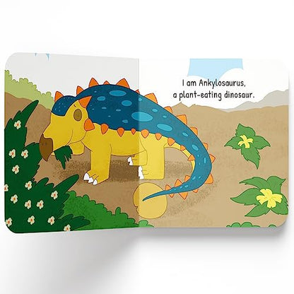 Ankylosaurus – My First Dino Board Book: Illustrated Dinosaur Picture Book for Kids | Learn Fun Facts About the Dinosaurs with Bright Artwork & Simple Text | Sturdy Board Book for Toddlers & Preschoolers | Ages 2–5 Years