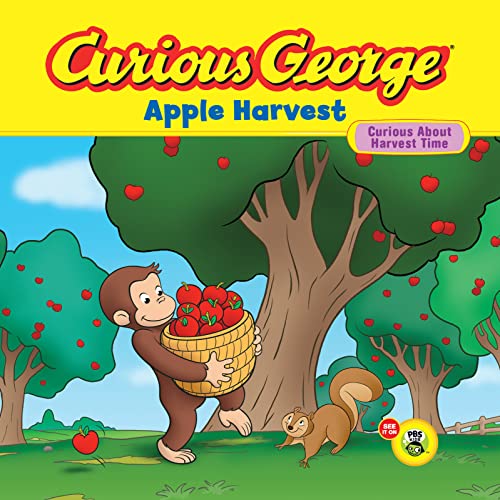 CURIOUS GEORGE APPLE HARVEST book cover