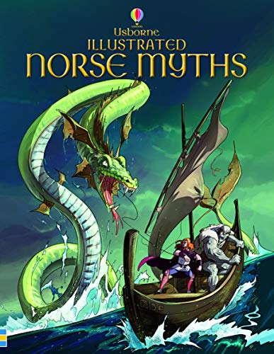 ILLUSTRATED NORSE MYTHE book cover