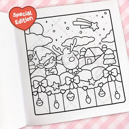 Cozy Christmas: Coloring Books for Adults by Coco Wyo | Cute Christmas Coloring Pages, Festive Cozy Scenes, Stress Relief & Relaxation: The Cute and Relaxing Festive Colouring Book