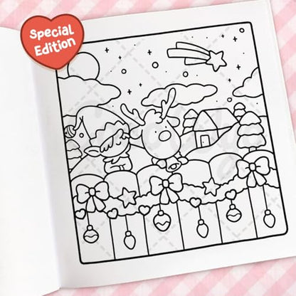 Cozy Christmas: Coloring Books for Adults by Coco Wyo | Cute Christmas Coloring Pages, Festive Cozy Scenes, Stress Relief & Relaxation: The Cute and Relaxing Festive Colouring Book