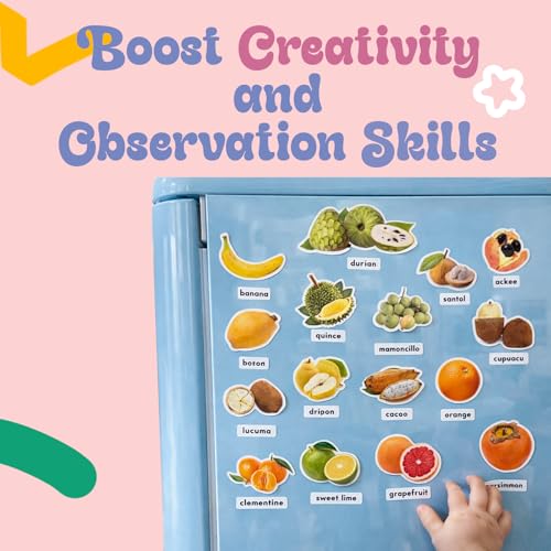 Pegasus 400+ Ultimate Stickers Book for Children - Fruits and Vegetables for 3+ Years Kids | Stickers for Classroom Activity