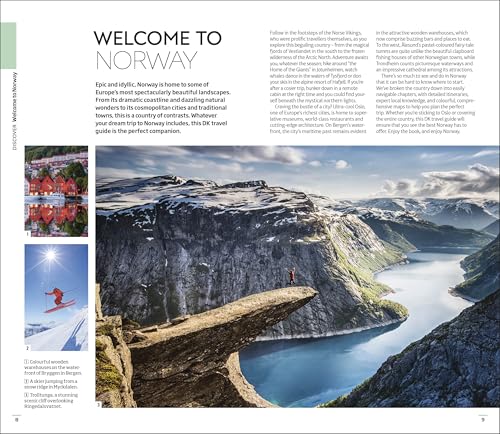 DK Norway: Must-See Sights. Culture & History. Detailed Maps & Tours. Covers Oslo, the Fjords, Tromsø, Lofoten, & more (Travel Guide)