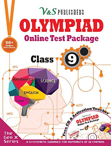 Oympiad Online Test Package Class 9 (Free CD With Activation Voucher) book cover