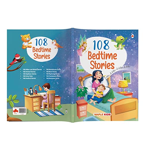 108 Bedtime Stories (Illustrated) - Story Book for Kids - Fairytales - 4 Years to 10 Years Old - English Short Stories for Children - Read Aloud to Infants, Toddlers