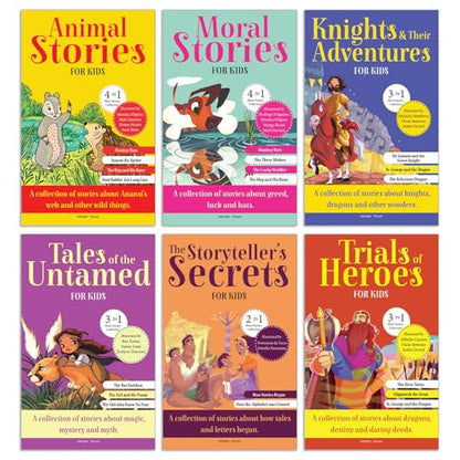 A Collection Of Stories About Courage And Morals (Pack Of 6 Books)