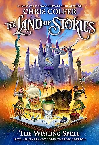 The Land of Stories: The Wishing Spell book cover