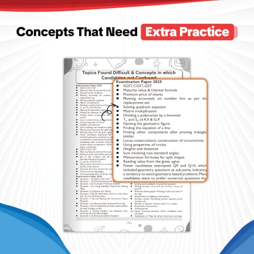 Oswaal ICSE | 10 Sample Question Papers | Class 10 | Mathematics (For 2027 Exam) | Includes–Board Paper 2026 & Specimen 2027 | With On Tips Notes, Mind Maps & Oswaal AI