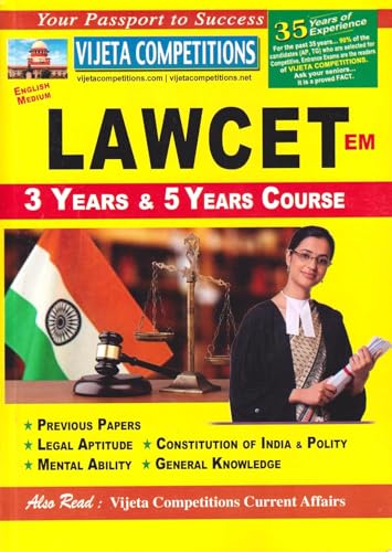 LAWCET 2026 Entrance Exam Guide | 3 Years & 5 Years LLB | Vijetha Competitions (English Medium)