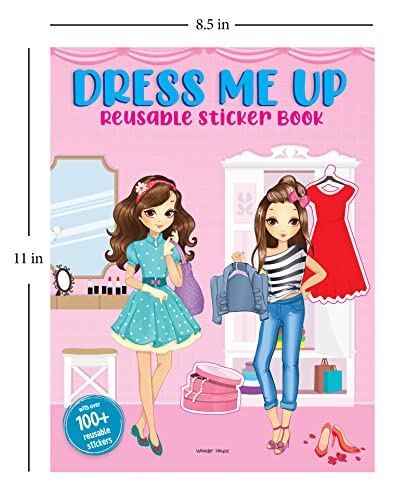 Dress Me Up Reusable Sticker Book For Children