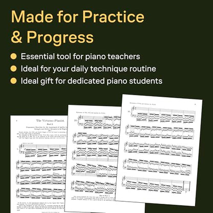 Virtuoso Pianist in 60 Exercises - Book 1