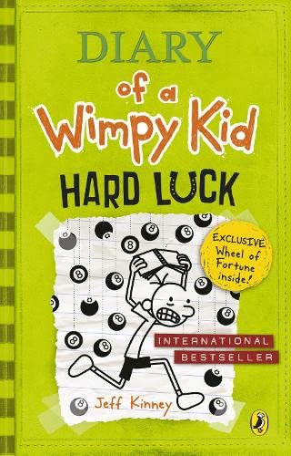Diary of a Wimpy Kid: Hard Luck (Book 8) by Jeff Kinney book cover