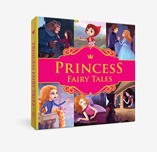 Princess Fairy Tales: Ten Traditional Fairy Tales For Children (Abridged and Retold With Large Font book cover