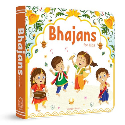 Bhajans for Kids – Illustrated Devotional Song Book for Children: Popular Bhajans in English, Hindi & Sanskrit with Easy Meaning | Introduces Indian ... in Three Languages (Illustrated Prayer Books)