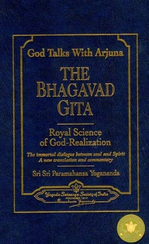 God Talks With Arjuna: The Bhagavad Gita (Slipcased) by Yogoda Satsanga (Author) book cover