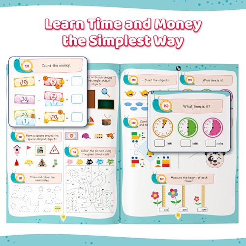 1200+ Brain Booster Activity Book for Kids Ages 5–9 | Theme Based Activity Book with 500+ Free Printable Worksheets & Parenting Tips | Puzzles, Mazes, Brain Teasers, Word Searches and Mind Games
